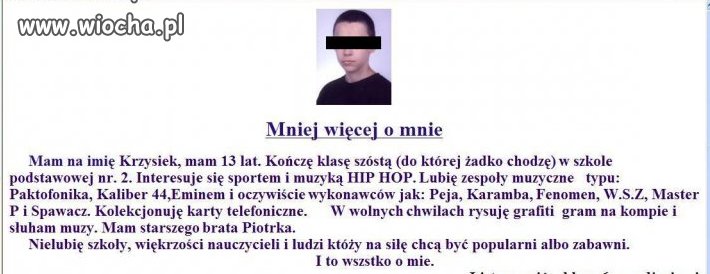 Wzorowy uczeń