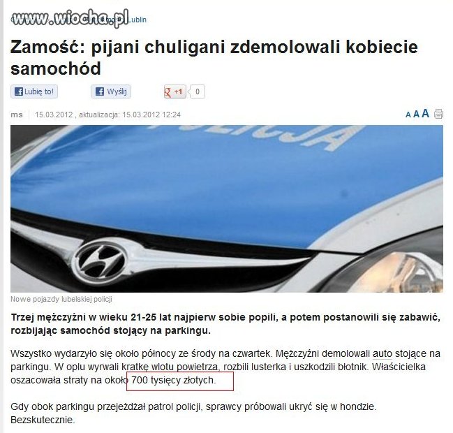 Wiocha w redagowaniu artykułów