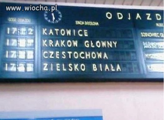 A ja myślałam, że od urodzenia
