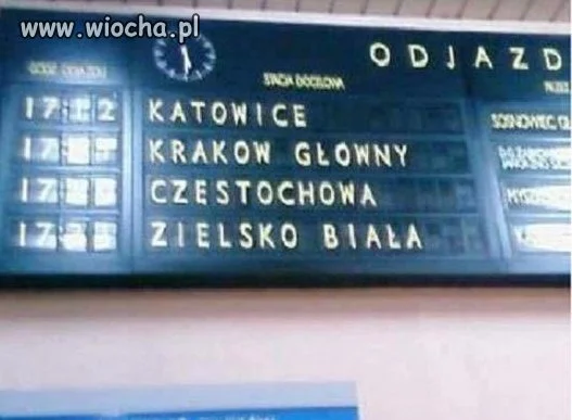 A ja myślałam, że od urodzenia