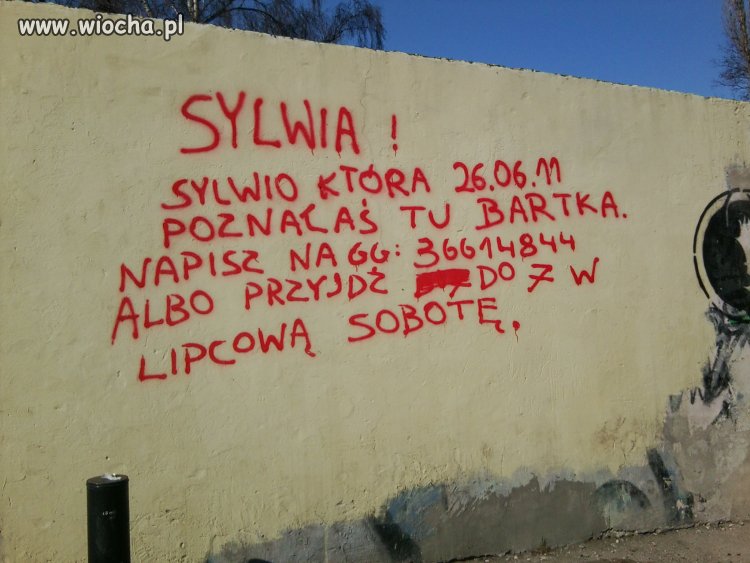 Czego się nie robi.