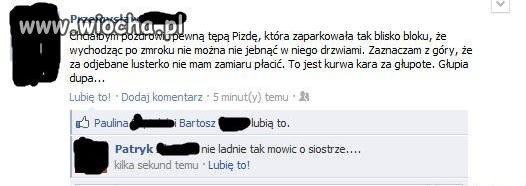 Pozdrowienia na facebooku