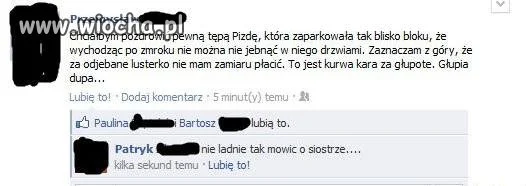 Pozdrowienia na facebooku