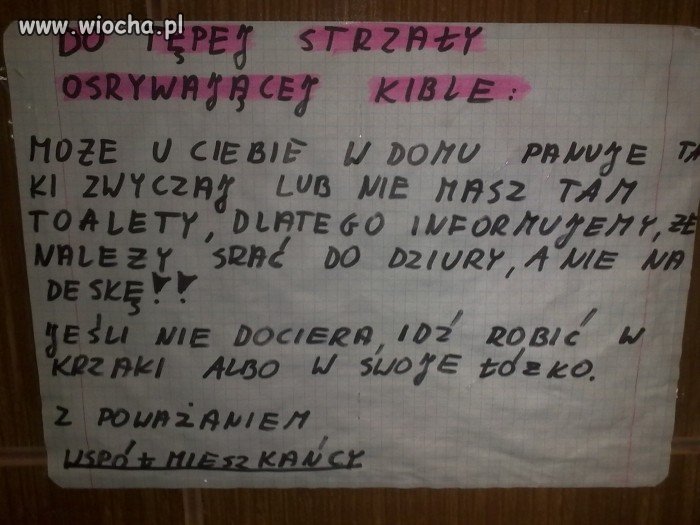 Do tępej strzały...