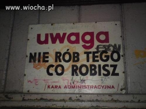 Nie rób tego co robisz...