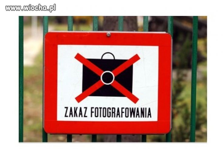 Ten zakaz powinien wisieć na każdym lustrze