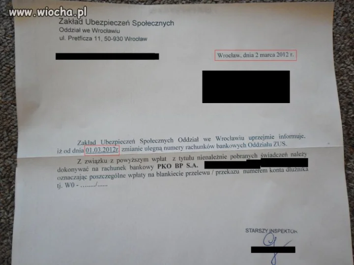 Takie rzeczy tylko w ZUS-ie