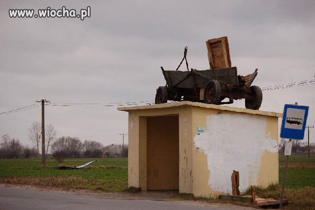 Reklama gminnego transportu?