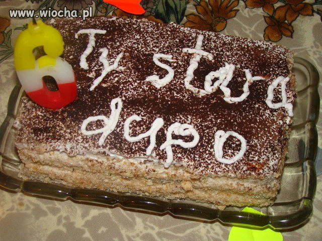 Na szóste urodziny...