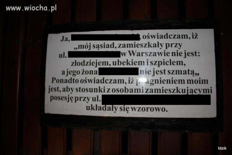 Tak się kończą oszczerstwa