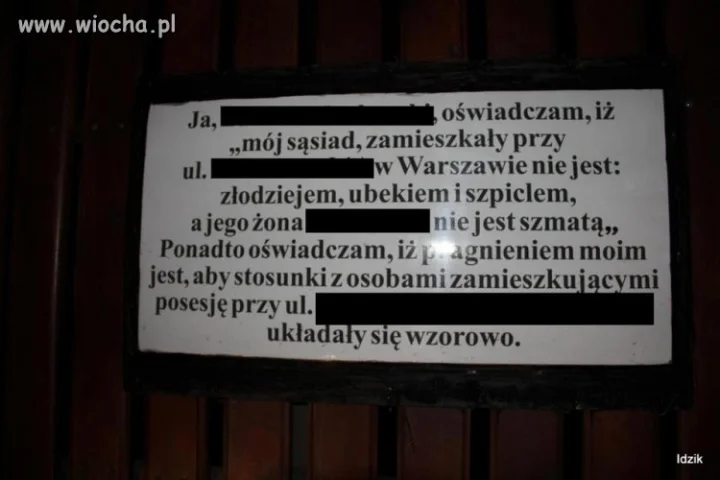 Tak się kończą oszczerstwa