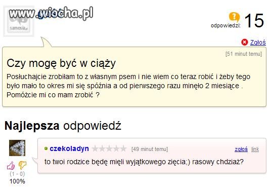 Głupie pytanie, mądra odpowiedź.