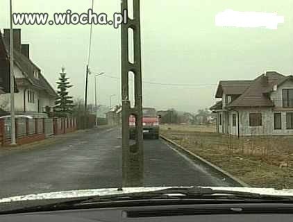 Kierowcy nie pozostaje zrobić nic innego