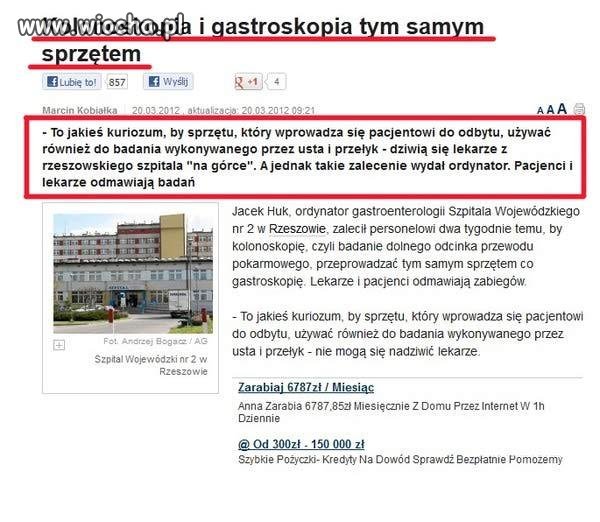 Pan ordynator jako pierwszy...