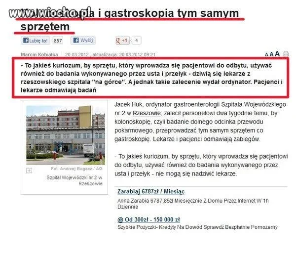 Pan ordynator jako pierwszy...