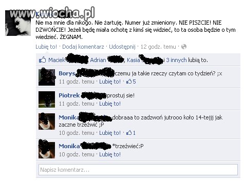 Załamałem się 