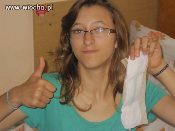 Trzeba się pochwalić podpaską