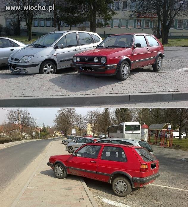 Moim zdaniem takie parkowanie 