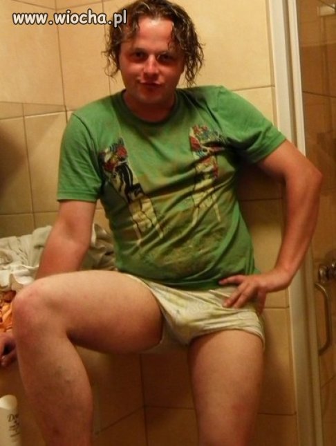 Seksi sesyjka po kąpieli 