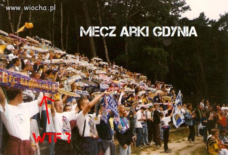 Na meczu Arki Gdynia
