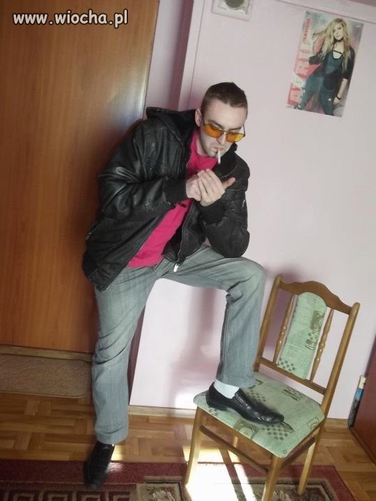 Lans na szluge i skarpety