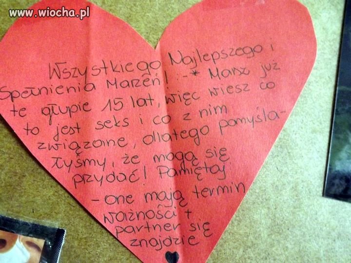 Masz już te głupie 15 lat...