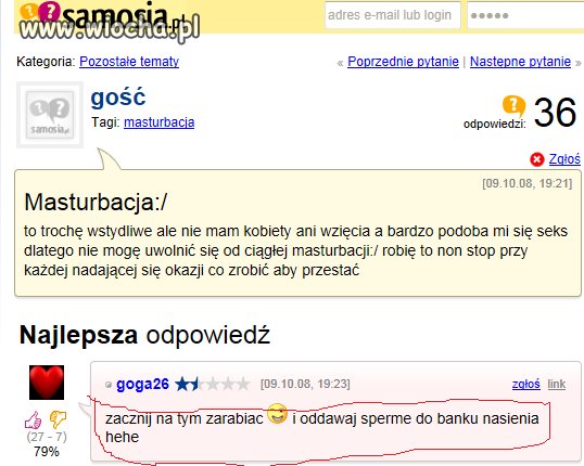Poważne pytanie