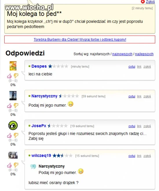 Mój kolega to pedofil