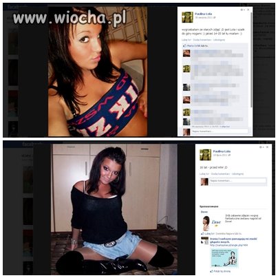 Na pierszym zdjęciu lat 14-15