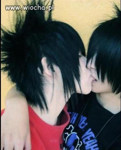 Dwóch emo na facebooku 