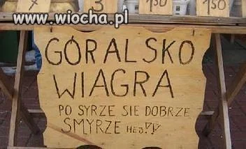 Goral potrafi...