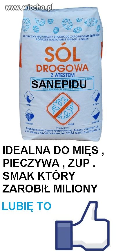 Sól drogowa - smaczna i zdrowa 
