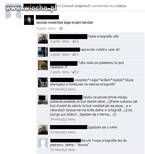 Wierny fan Legii...