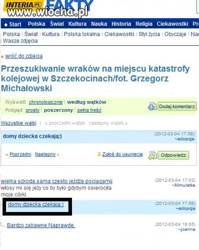 Chyba myślał że to zabawne.