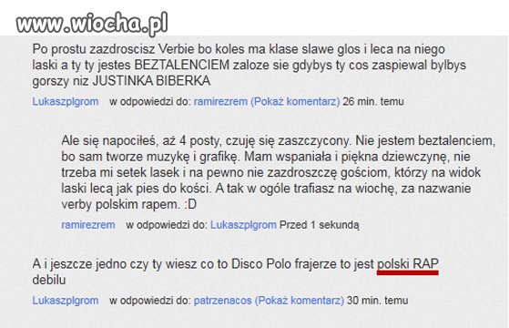 Fanatyk zespołu verba