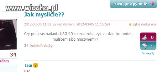 Haha pytanie dnia... 