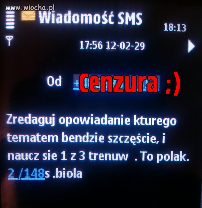Kolega miał mi dać zadania...