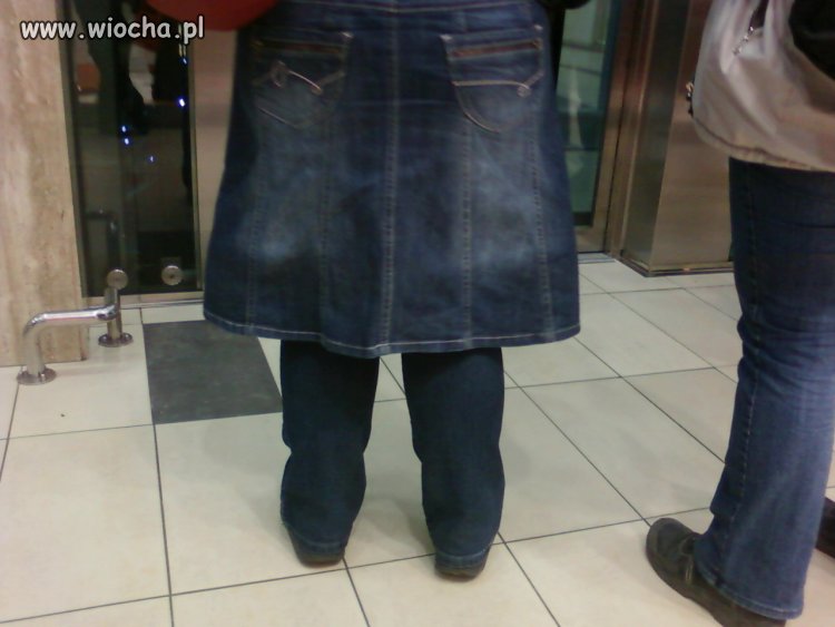 Spódnica na jeansy?