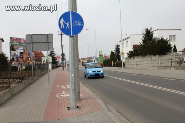 Takie ścieżki rowerowe tylko w Polsce...