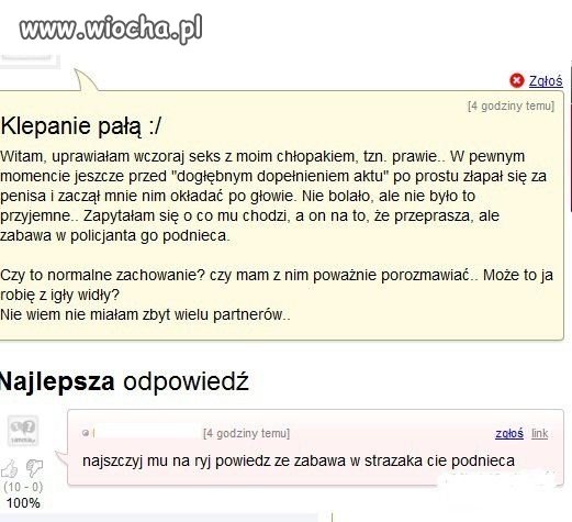 Klepanie pałą.