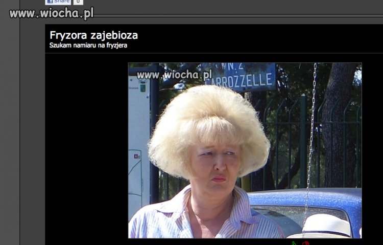 Wiocha z wiochy... wiejski fryz i...