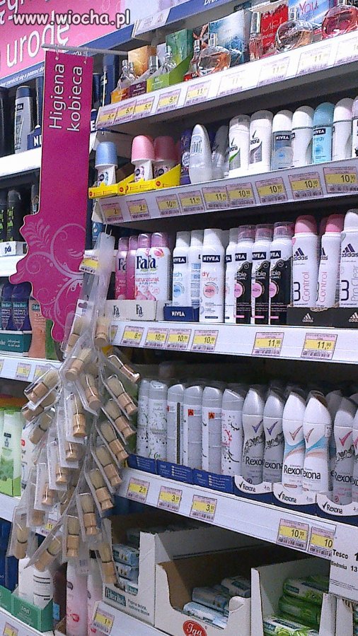 Wiocha w TESCO...