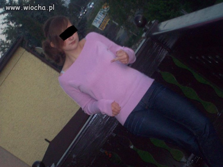 Fuck you!! Stoję na balkonie przecież.