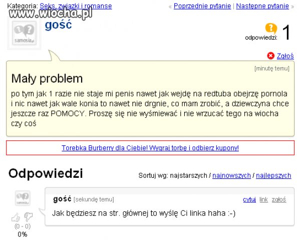 Za późno...