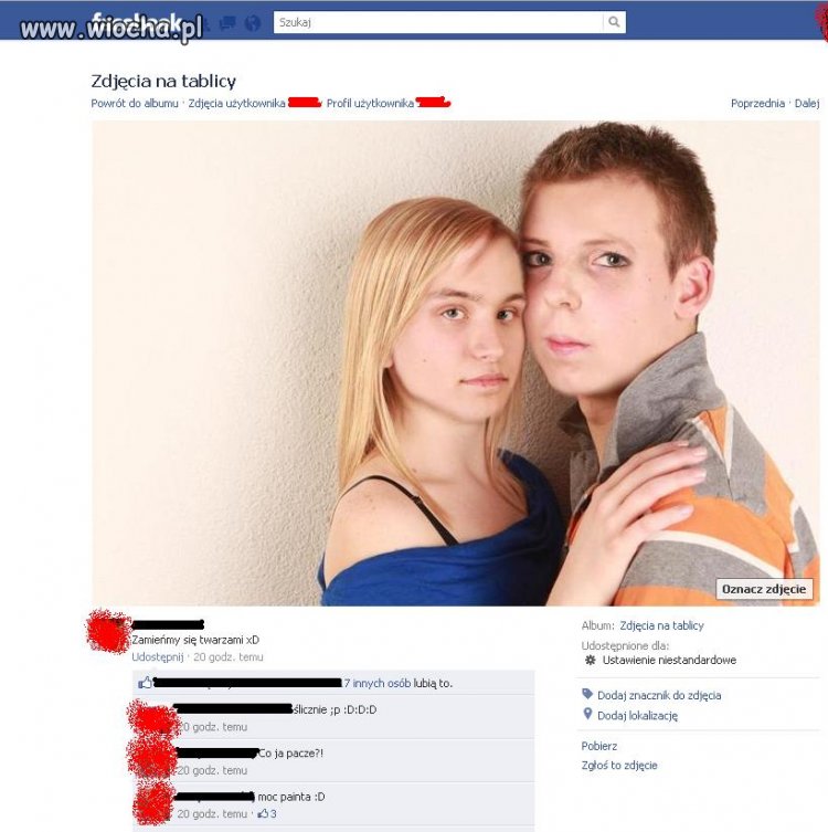 Zamieńmy się twarzami ... 
