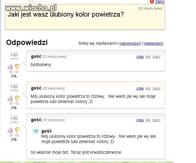 Ha ha... kolory powietrza. 