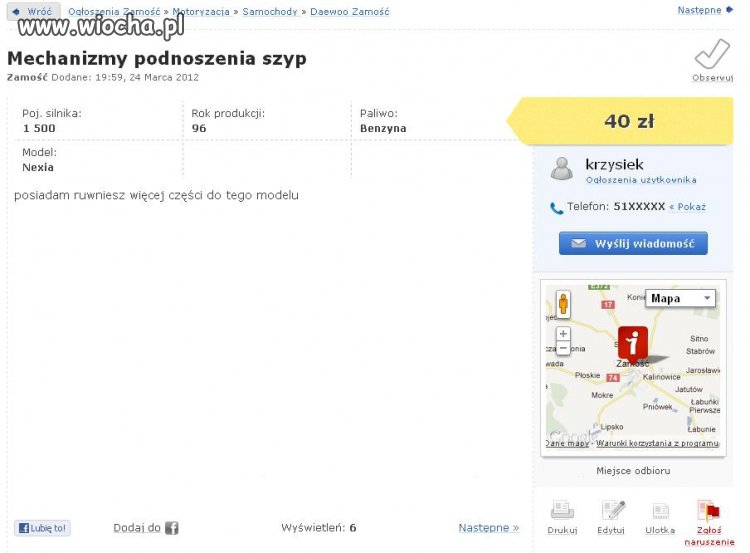 Może zamontujemy podnośnik szyp