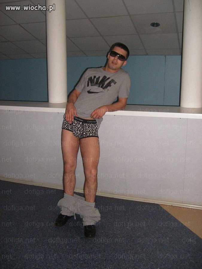 Kupił sobie nowe slipki