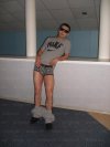 Kupił sobie nowe slipki