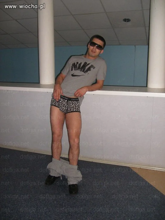 Kupił sobie nowe slipki